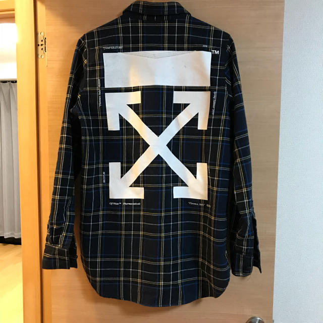 本日最終値下げ！off-white オフホワイト ロングシャツ 18ss