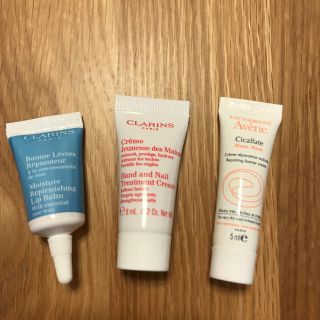 クラランス(CLARINS)のClarins リップバーム&ハンドクリーム Avene ハンドクリーム(サンプル/トライアルキット)