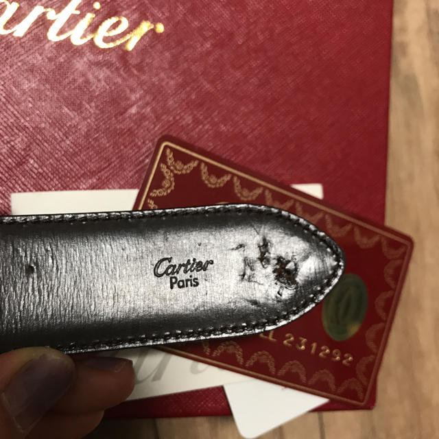 Cartier(カルティエ)のカルティエ ベルト メンズ メンズのファッション小物(ベルト)の商品写真