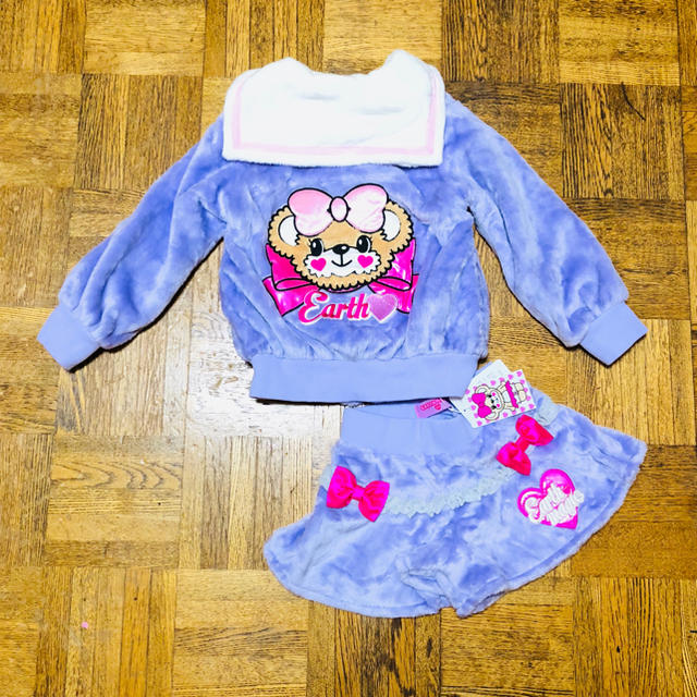 EARTHMAGIC(アースマジック)のシルキーセーラー セット♡ キッズ/ベビー/マタニティのキッズ服女の子用(90cm~)(ジャケット/上着)の商品写真