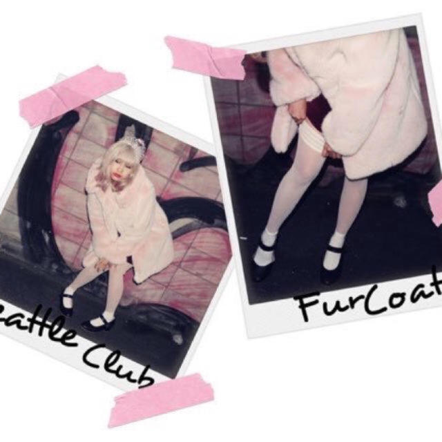 Katie(ケイティー)のKatie ♡ エコファーコート レディースのジャケット/アウター(毛皮/ファーコート)の商品写真