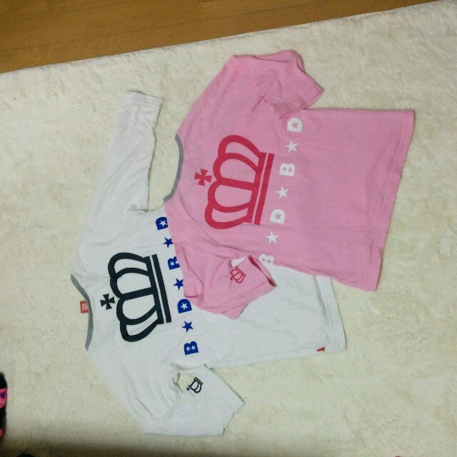 BABYDOLL(ベビードール)のBABY DOLL ペアTシャツ レディースのトップス(Tシャツ(長袖/七分))の商品写真