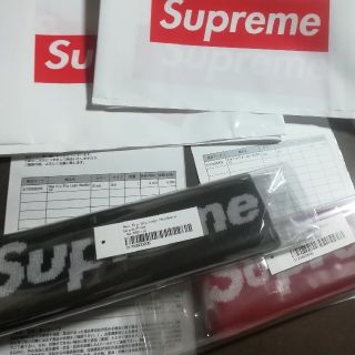 シュプリーム(Supreme)のsupreme headband 赤黒セット(その他)