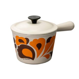 LE CREUSET - ル・クルーゼ ウィンザーポット オレンジピーコック