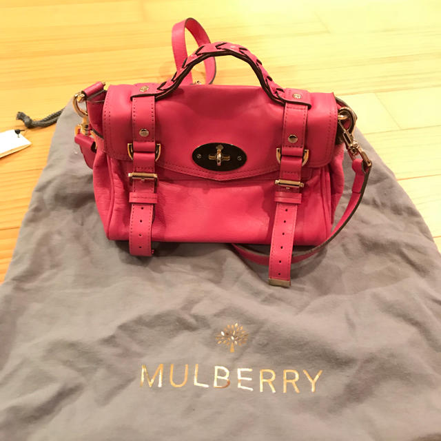 《美品》mulberry マルベリー。ショルダーバッグ。