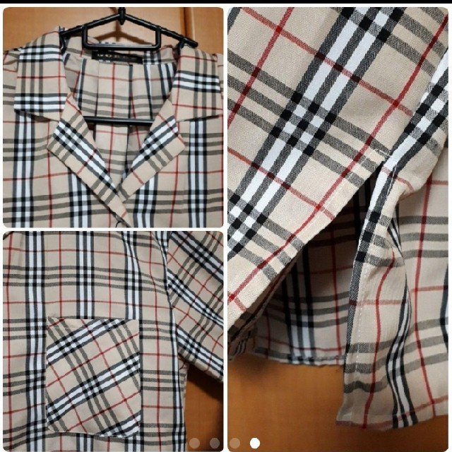 GORGE(ゴージ)の新品 タータン チェック シャツ 半袖シャツ バーバリー BURBERRY レディースのトップス(シャツ/ブラウス(半袖/袖なし))の商品写真