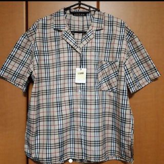 ゴージ(GORGE)の新品 タータン チェック シャツ 半袖シャツ バーバリー BURBERRY(シャツ/ブラウス(半袖/袖なし))