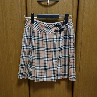 バーバリー(BURBERRY)のシュシュ様専用　訳ありお値引き中古BURBERRY160サイズ  巻きスカート風(スカート)