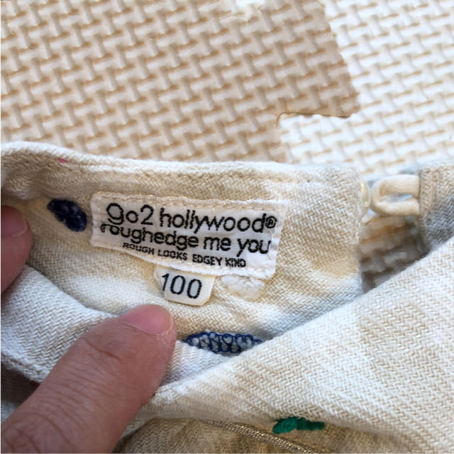 GO TO HOLLYWOOD(ゴートゥーハリウッド)の専用商品です！ゴートゥハリウッドワンピース100 キッズ/ベビー/マタニティのキッズ服女の子用(90cm~)(ワンピース)の商品写真