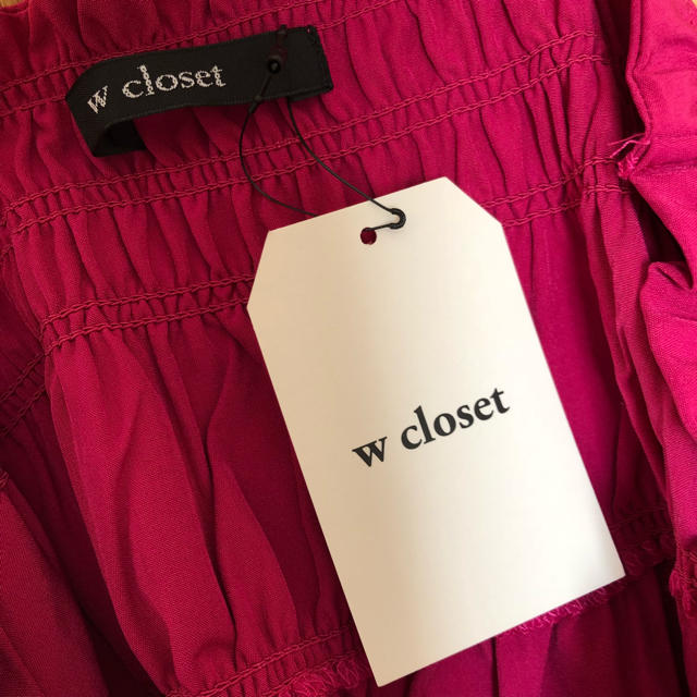 w closet(ダブルクローゼット)のw closet トップス レディースのトップス(カットソー(長袖/七分))の商品写真