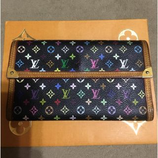 ルイヴィトン(LOUIS VUITTON)のきのっち様専用★マルチカラー★三つ折り財布(財布)