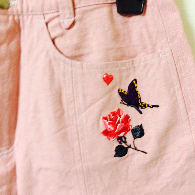 MILK(ミルク)のMILK pink denimskirt レディースのスカート(ひざ丈スカート)の商品写真