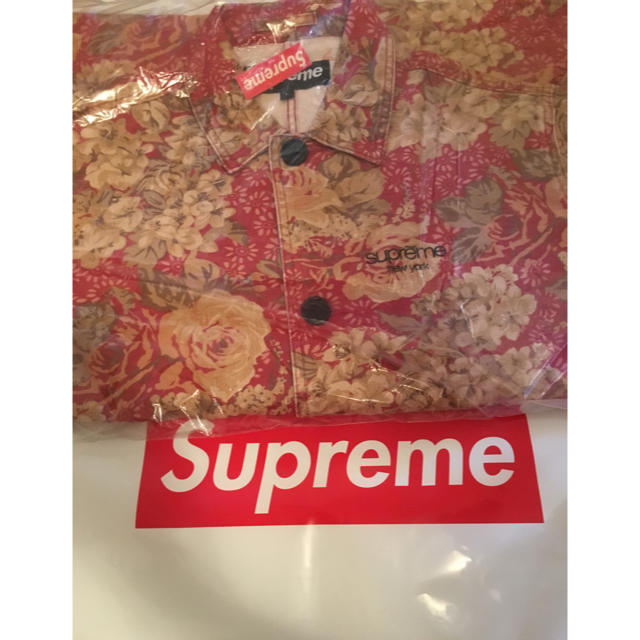 Supreme(シュプリーム)のSupreme Washed Work Trench Coat Floral L メンズのジャケット/アウター(トレンチコート)の商品写真