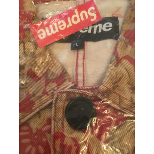 Supreme(シュプリーム)のSupreme Washed Work Trench Coat Floral L メンズのジャケット/アウター(トレンチコート)の商品写真