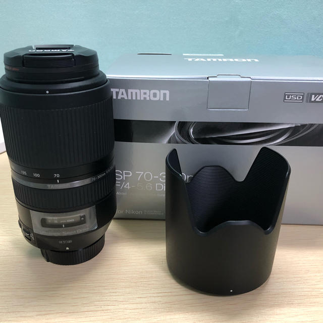 TAMRON(タムロン)のTAMRON SP 70-300mm F/4-5.6 A030N スマホ/家電/カメラのカメラ(レンズ(ズーム))の商品写真