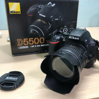 ニコン(Nikon)のNikon D5500 18-55 VR IIレンズキット(デジタル一眼)