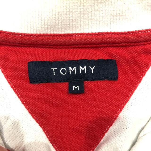 TOMMY(トミー)のTOMMY 白ポロシャツ ※処分価格！！ メンズのトップス(ポロシャツ)の商品写真