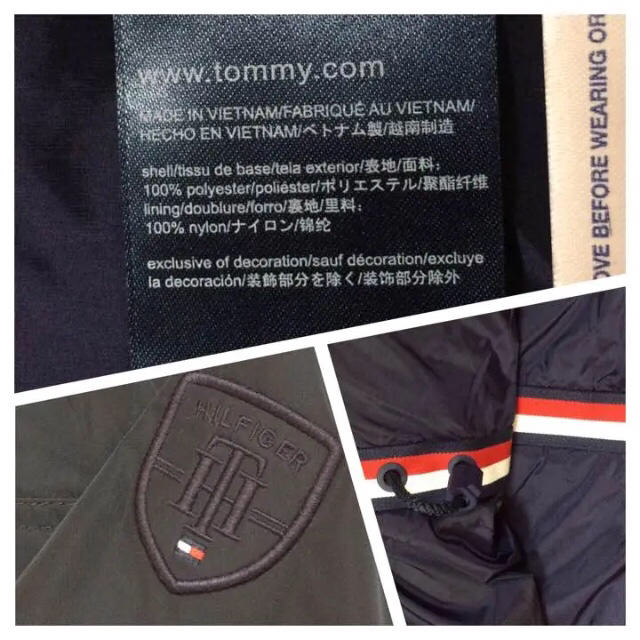 TOMMY HILFIGER(トミーヒルフィガー)の☆新品☆送料込☆TOMMY HILFIGER / トミーヒルフィガー メンズのジャケット/アウター(ナイロンジャケット)の商品写真