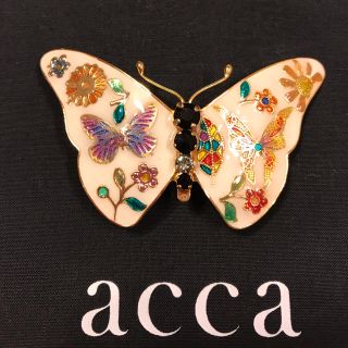 アッカ(acca)のacca バタフライバレッタ 全国数点入荷のみのレア商品‼️本日限定最安値‼️(バレッタ/ヘアクリップ)