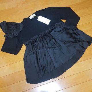 ロペピクニック(Rope' Picnic)の新品タグ付き🍁ROPEpicnic🍁黒トップス(ニット/セーター)