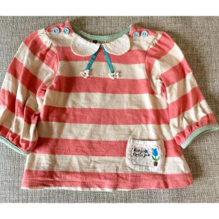 プチジャム(Petit jam)の【Happy様専用】プチジャムチュニックカットソー7分丈90cm(Tシャツ/カットソー)