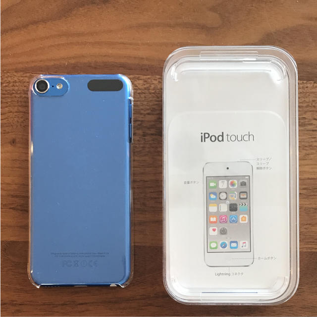 Apple(アップル)のiPod touch 第6世代 128GB ブルー MKWP2J/A スマホ/家電/カメラのオーディオ機器(ポータブルプレーヤー)の商品写真