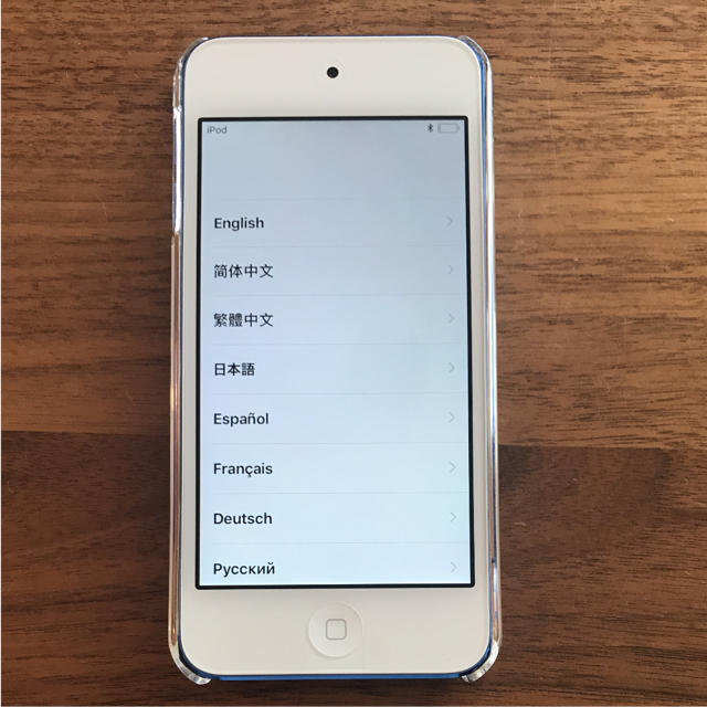 Apple(アップル)のiPod touch 第6世代 128GB ブルー MKWP2J/A スマホ/家電/カメラのオーディオ機器(ポータブルプレーヤー)の商品写真