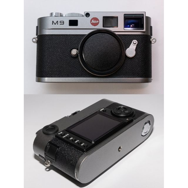 LEICA(ライカ)の LEICA ライカ M9 CCD換装 ショット数3016枚 予備バッテリ付き スマホ/家電/カメラのカメラ(デジタル一眼)の商品写真