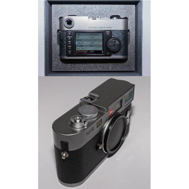 LEICA(ライカ)の LEICA ライカ M9 CCD換装 ショット数3016枚 予備バッテリ付き スマホ/家電/カメラのカメラ(デジタル一眼)の商品写真