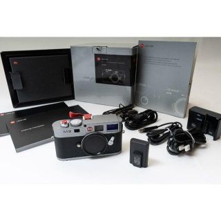 ライカ(LEICA)の LEICA ライカ M9 CCD換装 ショット数3016枚 予備バッテリ付き(デジタル一眼)