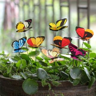 フランフラン(Francfranc)のガーデニング観葉植物バタフライ蝶々 17個セット (その他)
