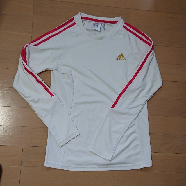 adidas(アディダス)の新品 未使用 adidas アディダス Tシャツ ロンT L レディースのトップス(Tシャツ(長袖/七分))の商品写真