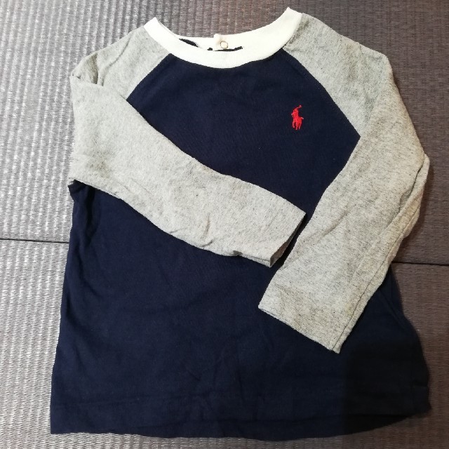 Ralph Lauren(ラルフローレン)のラルフローレン　RALPH LAUREN　長袖シャツ　ロンT　80 キッズ/ベビー/マタニティのベビー服(~85cm)(Ｔシャツ)の商品写真