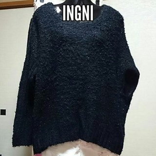 イング(INGNI)の美品送料込 INGNI ウールニットチュニック (ニット/セーター)