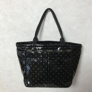 レスポートサック(LeSportsac)のレスポートサック   トートバッグ  ブラック×ゴールド(トートバッグ)