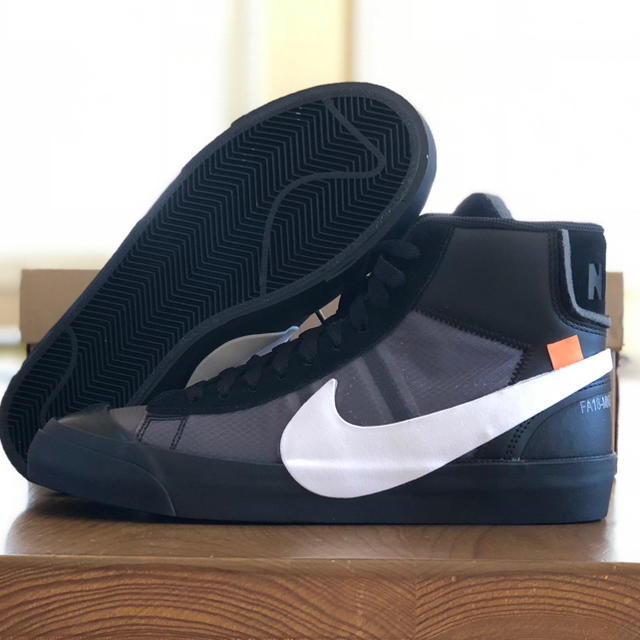 NIKE THE 10 BLAZER MID off-white