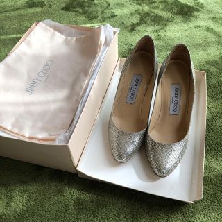 ジミーチュウ(JIMMY CHOO)の値下げしました！！ジミーチュウ☆グリッターパンプス(ハイヒール/パンプス)