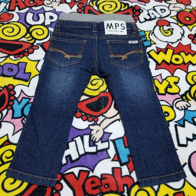 MPS(エムピーエス)のRight-on　MPS デニム　size90 キッズ/ベビー/マタニティのキッズ服男の子用(90cm~)(パンツ/スパッツ)の商品写真