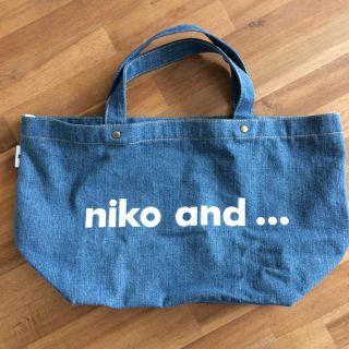 ニコアンド(niko and...)のniko and..ニコアンド デニム地バッグ(ハンドバッグ)