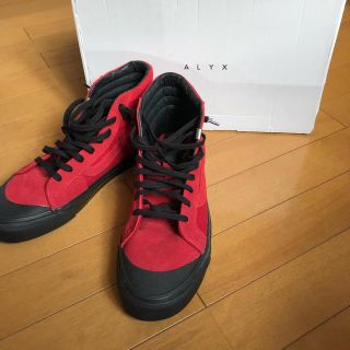 ヴァンズ(VANS)のALXY  vans スニーカーレッド(スニーカー)