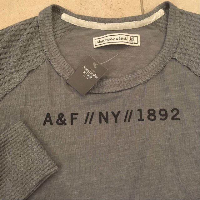 Abercrombie&Fitch(アバクロンビーアンドフィッチ)のAbercrombie&Fitch アバクロ 長袖 Tシャツ新品送料込み！ レディースのトップス(Tシャツ(長袖/七分))の商品写真