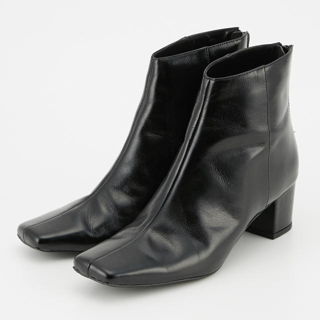 BLACK BY MOUSSY / dewy leather boots