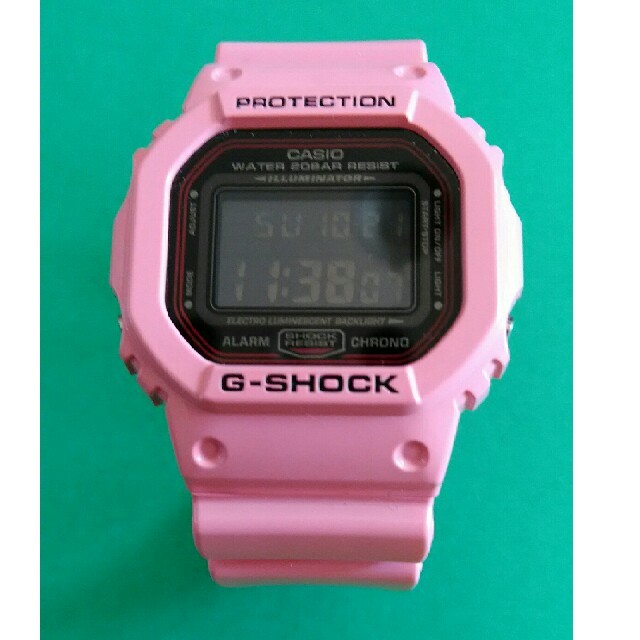 G-SHOCK(ジーショック)のG-SHOCK DW　ピンク メンズの時計(腕時計(デジタル))の商品写真