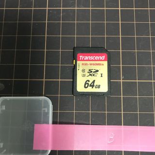 トランセンド(Transcend)のSDXCカード Transcend 64GB U3  (B)(その他)