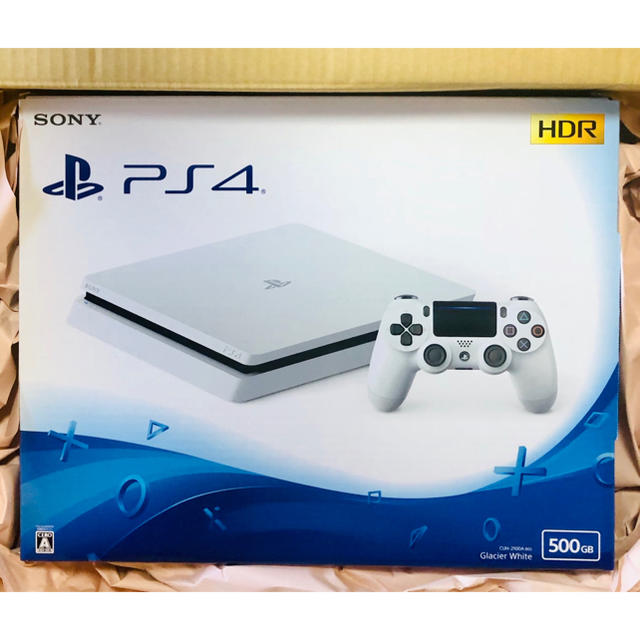 ☆新品☆PS4 グレイシャー・ホワイト 500GB　CUH-2100AB02