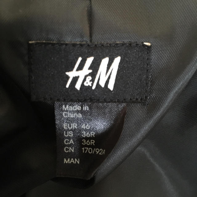 H&M(エイチアンドエム)のＨ＆Ｍ メンズスーツ 上下セット メンズのスーツ(セットアップ)の商品写真