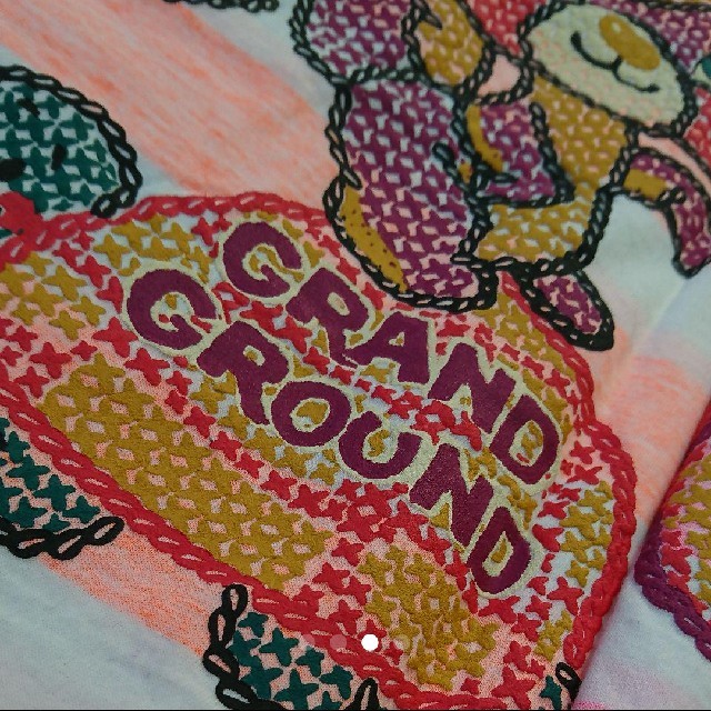 GrandGround(グラグラ)のグラグラ ロンＴ キッズ/ベビー/マタニティのキッズ服女の子用(90cm~)(Tシャツ/カットソー)の商品写真