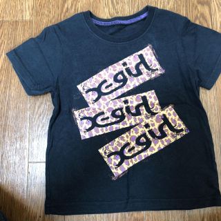 エックスガールステージス(X-girl Stages)のX-girl stages★5T110CM★レオパードLOGOTシャツ(Tシャツ/カットソー)