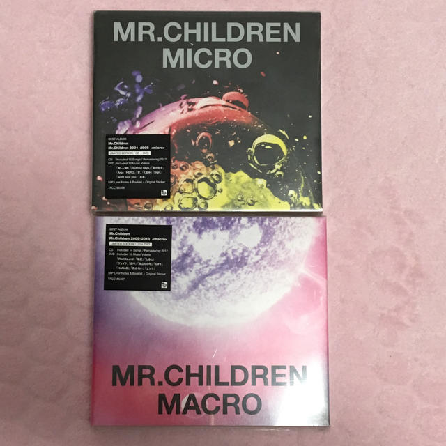 Mr.Children micro macro 初回盤 エンタメ/ホビーのCD(ポップス/ロック(邦楽))の商品写真