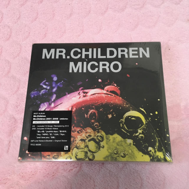 Mr.Children micro macro 初回盤 エンタメ/ホビーのCD(ポップス/ロック(邦楽))の商品写真